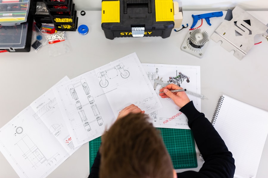 Industrial machinery with sensors, representing predictive-maintenance monitoring