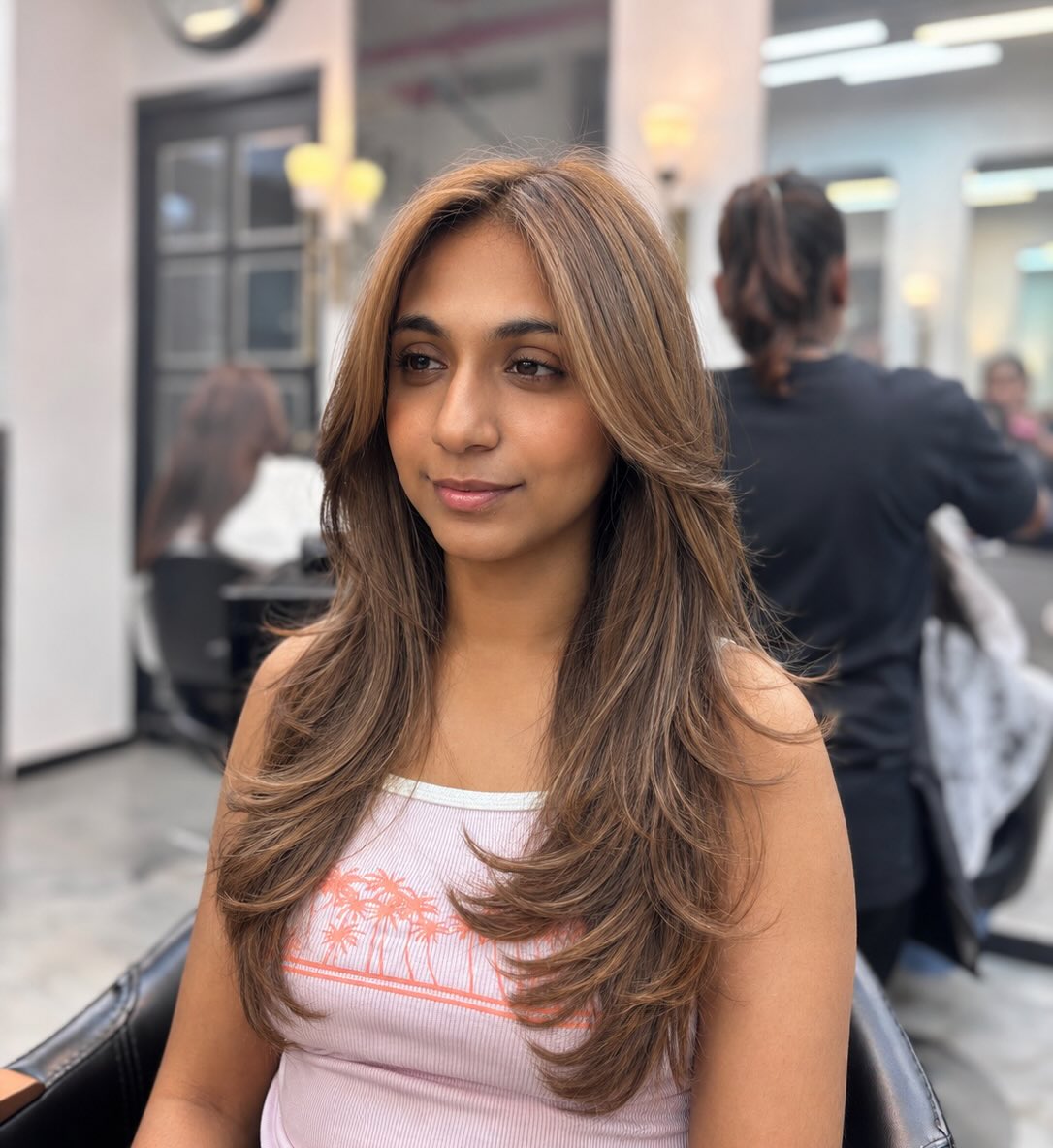 Bridal-ready styled hair and makeover at Salon Muah